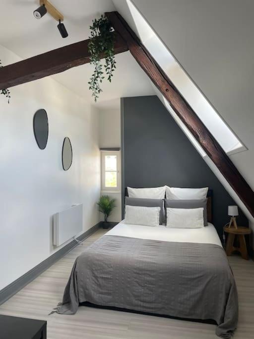 Appartamento Duplex Bord De L'Eure - Parking Inclus - Jolie Vue Sur La Cathedrale Chartres Esterno foto