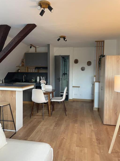 Appartamento Duplex Bord De L'Eure - Parking Inclus - Jolie Vue Sur La Cathedrale Chartres Esterno foto