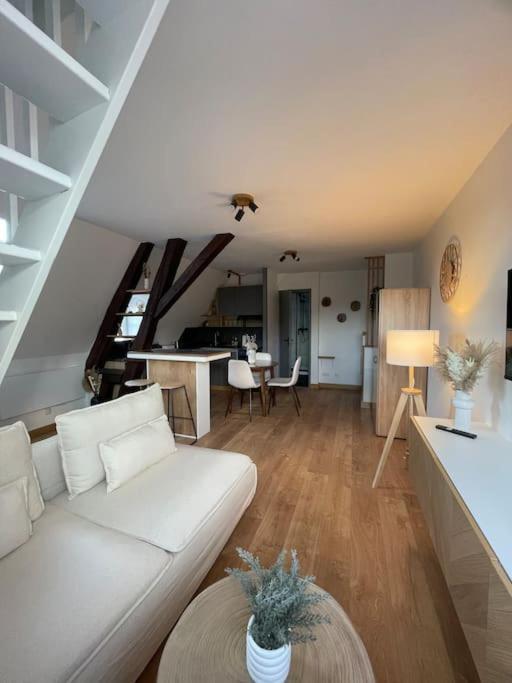Appartamento Duplex Bord De L'Eure - Parking Inclus - Jolie Vue Sur La Cathedrale Chartres Esterno foto