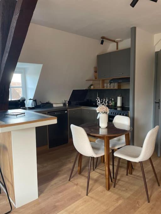 Appartamento Duplex Bord De L'Eure - Parking Inclus - Jolie Vue Sur La Cathedrale Chartres Esterno foto